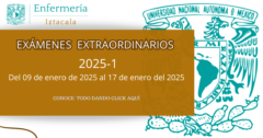 Exámenes extraordinarios 2025-1