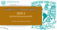 Exámenes extraordinarios 2025-2